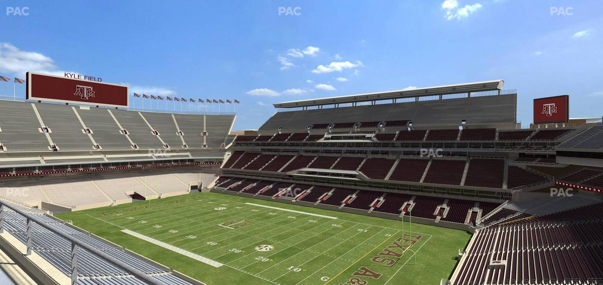 Kyle Field - Section 329 Seat View