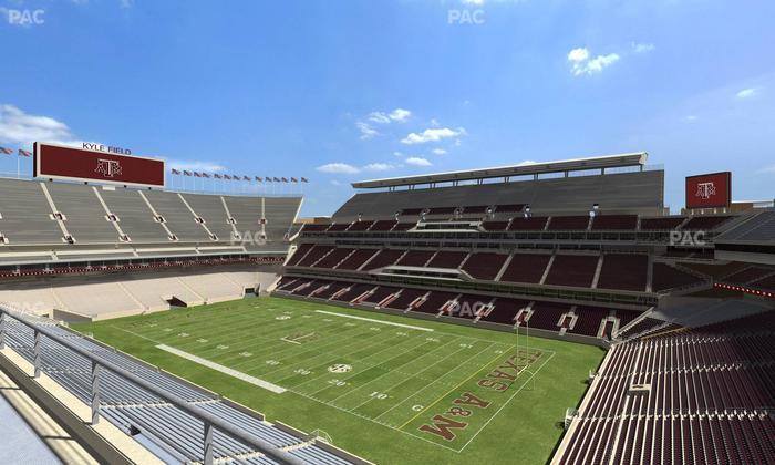 Kyle Field - Section 329 Seat View