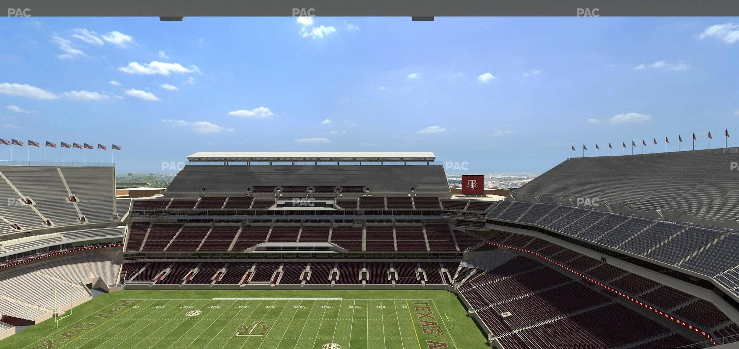 Kyle Field - Section 332 Seat View