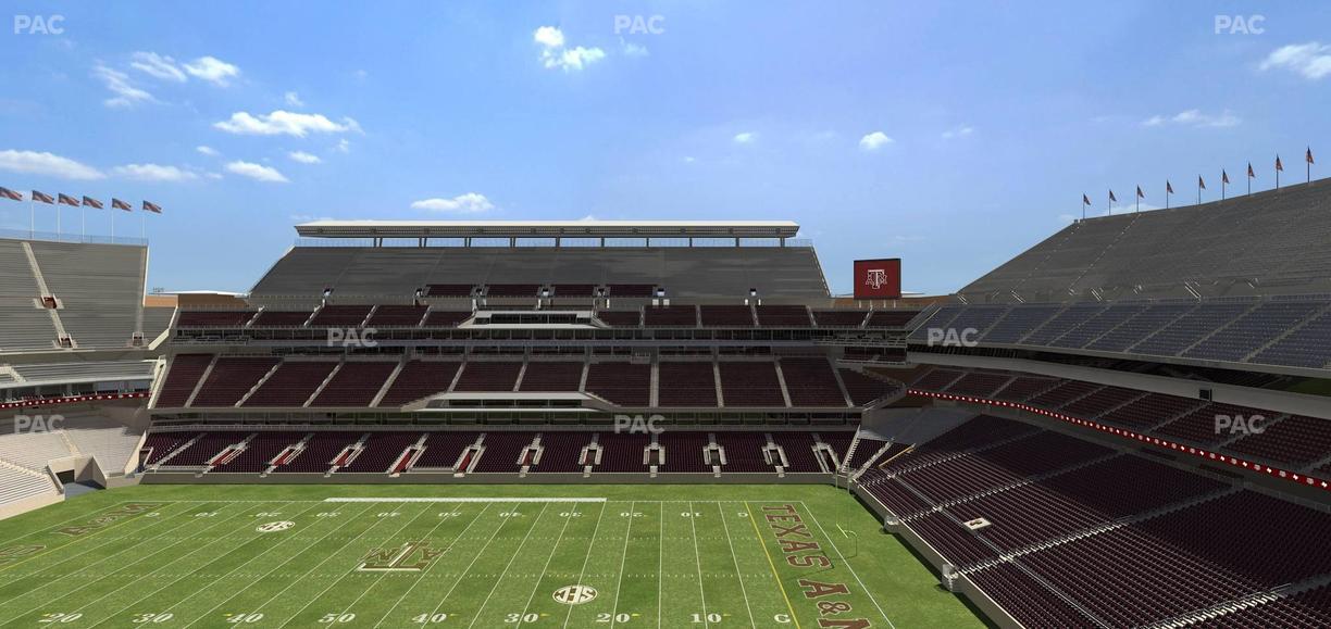 Kyle Field - Section 332 Seat View