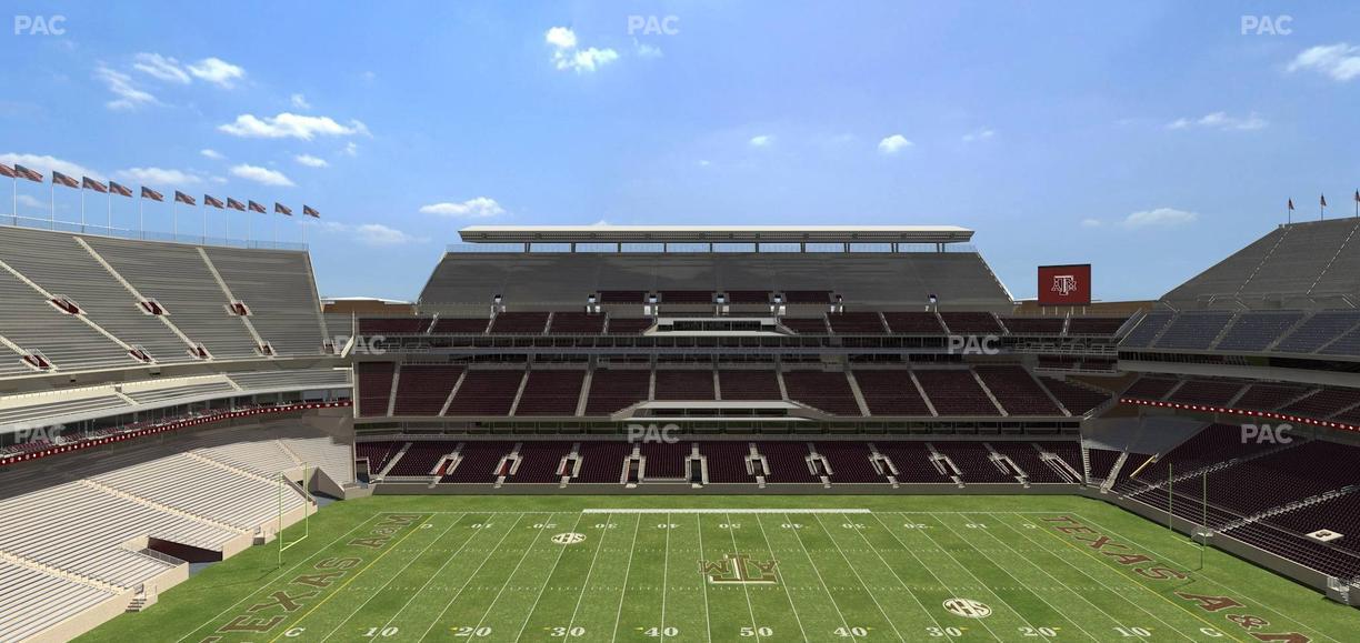 Kyle Field - Section 335 Seat View