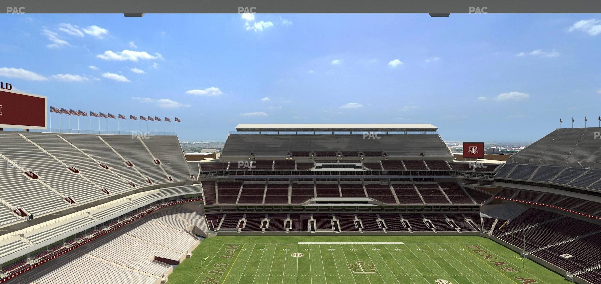 Kyle Field - Section 336 Seat View