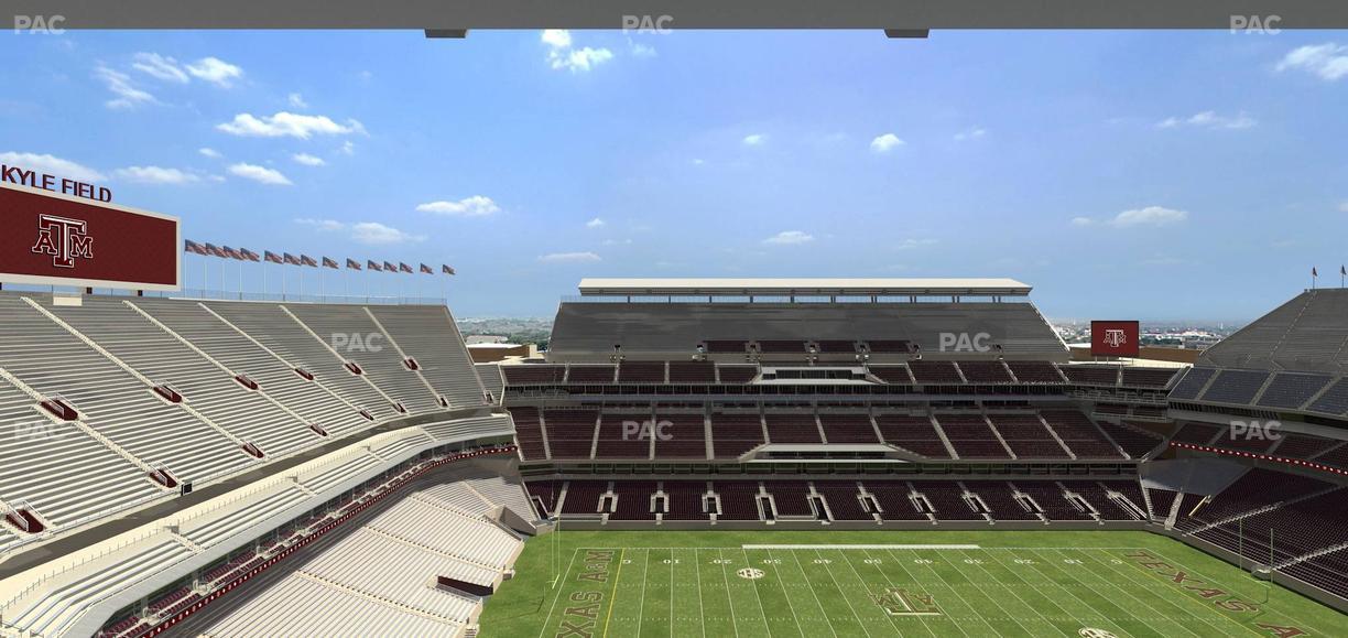 Kyle Field - Section 337 Seat View