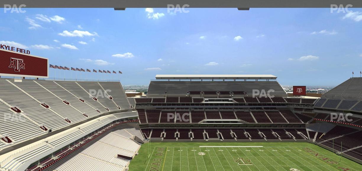Kyle Field - Section 337 Seat View