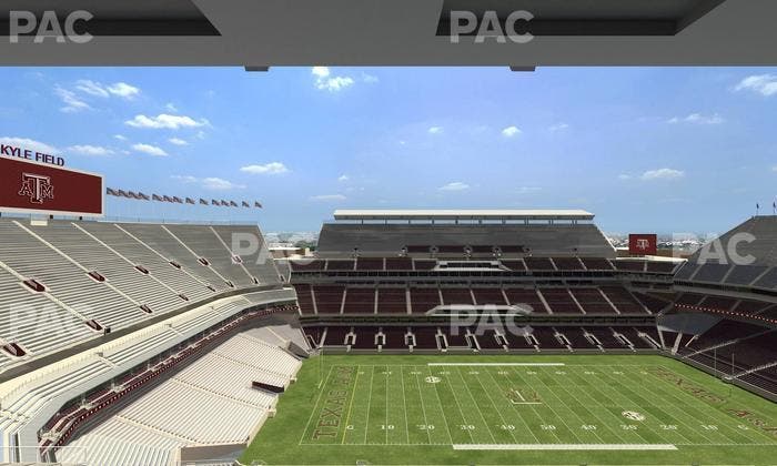 Kyle Field - Section 337 Seat View