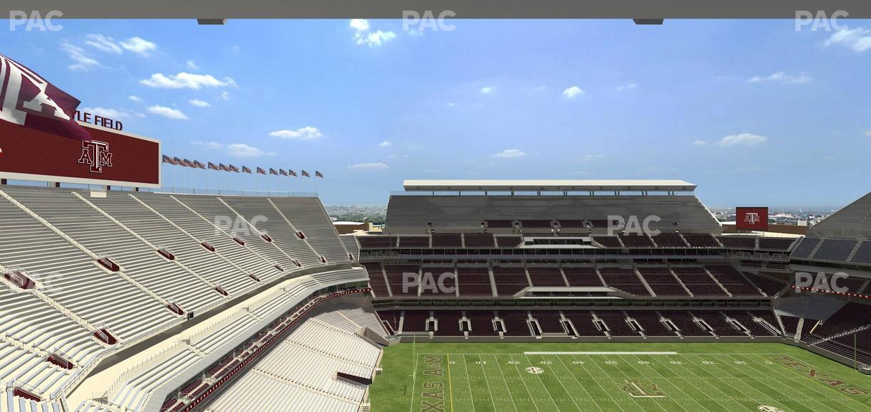 Kyle Field - Section 338 Seat View