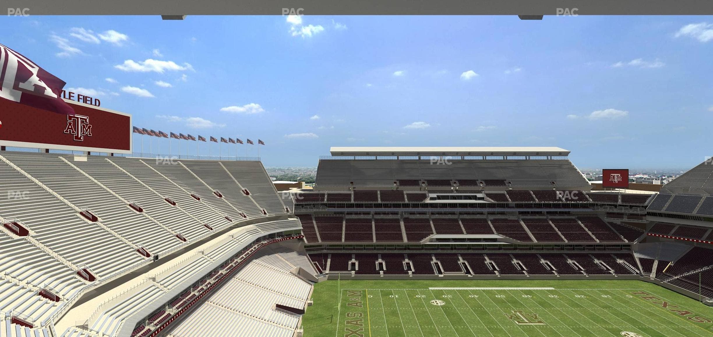 Kyle Field - Section 338 Seat View