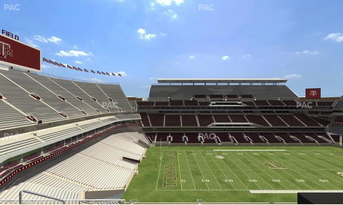 Kyle Field - Section 338 Seat View