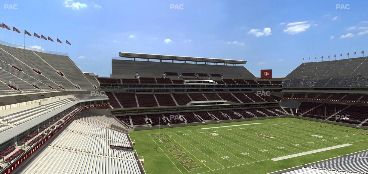 Kyle Field - Section 340 Seat View