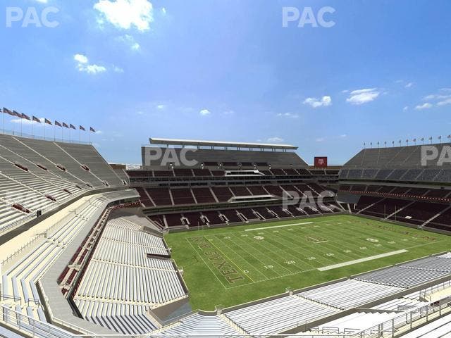 Kyle Field - Section 340 Seat View