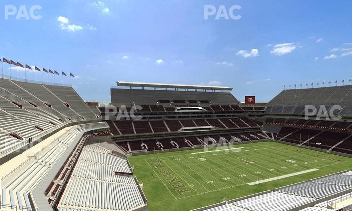 Kyle Field - Section 340 Seat View