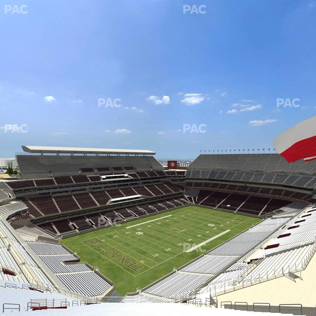 Kyle Field - Section 341 Seat View