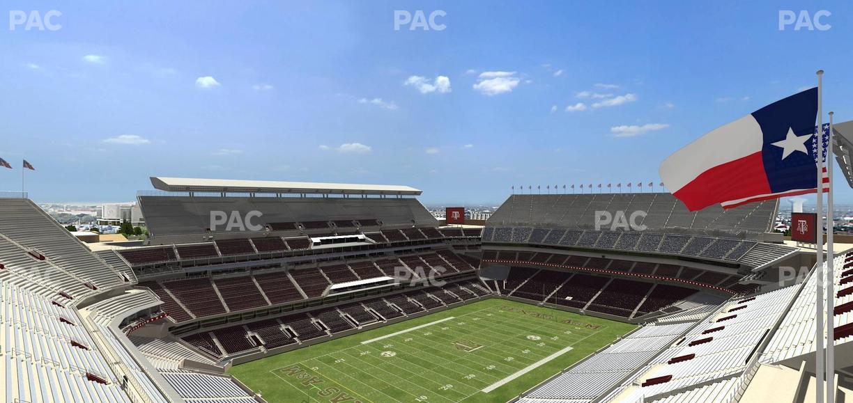 Kyle Field - Section 341 Seat View