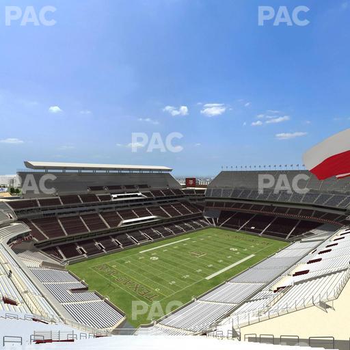 Kyle Field - Section 341 Seat View