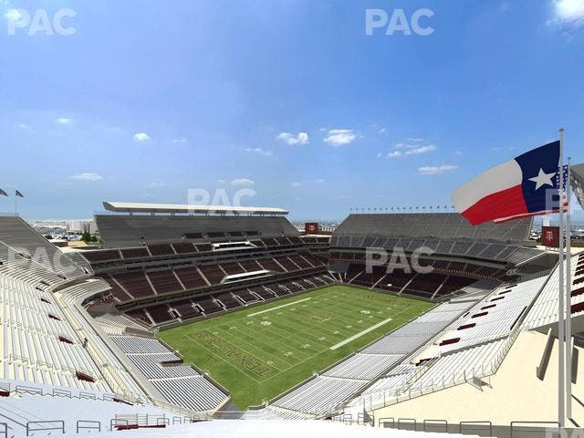 Kyle Field - Section 341 Seat View