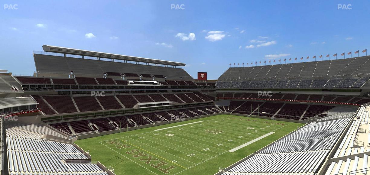 Kyle Field - Section 341 Seat View