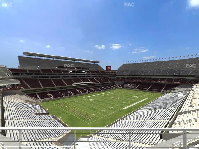 Kyle Field - Section 341 Seat View