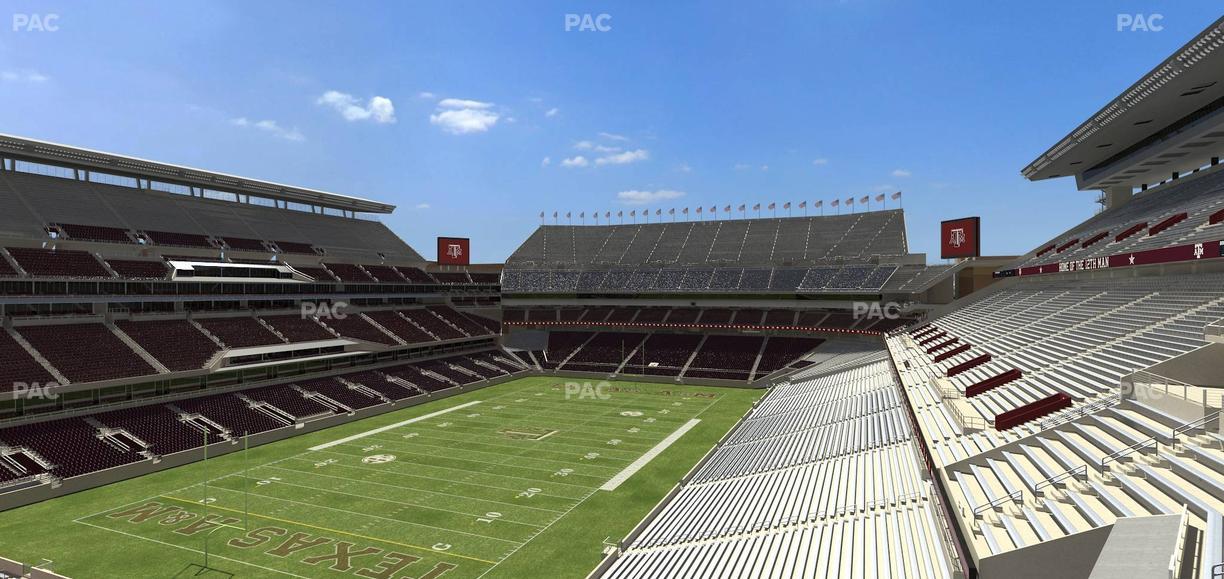 Kyle Field - Section 342 Seat View