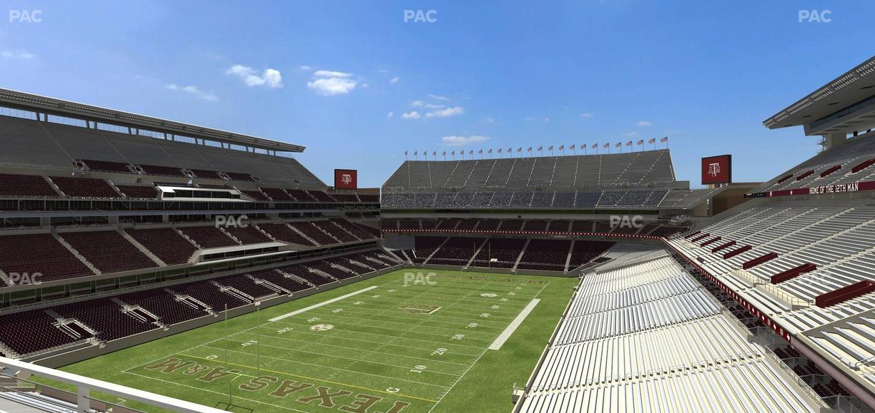 Kyle Field - Section 343 Seat View