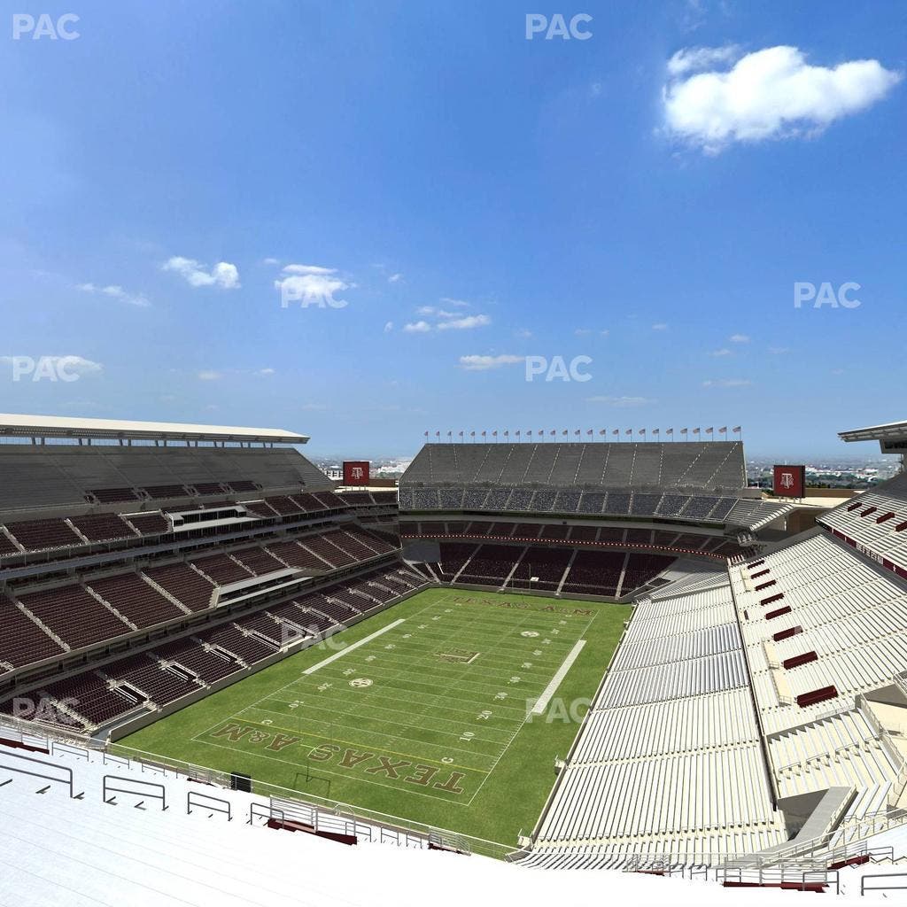 Kyle Field - Section 343 Seat View