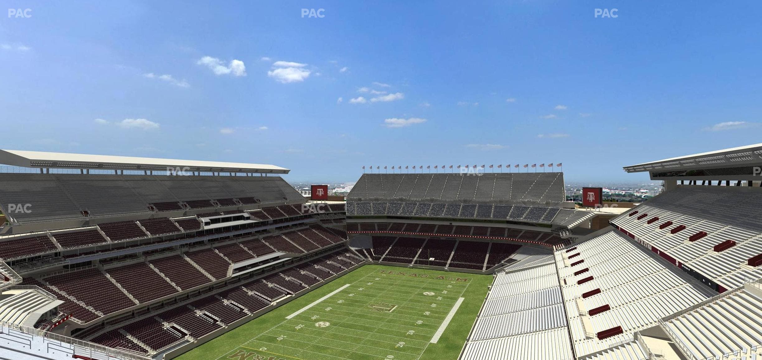 Kyle Field - Section 343 Seat View