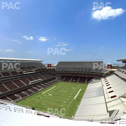 Kyle Field - Section 343 Seat View