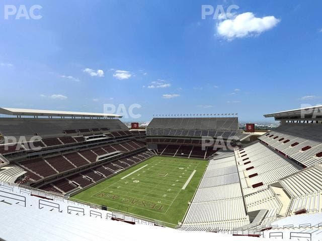 Kyle Field - Section 343 Seat View