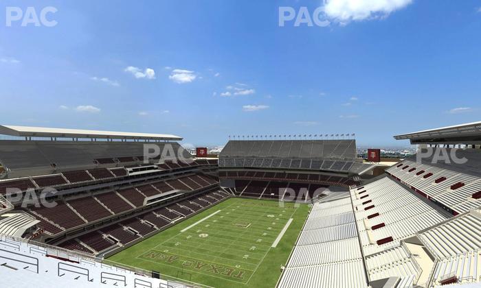 Kyle Field - Section 343 Seat View