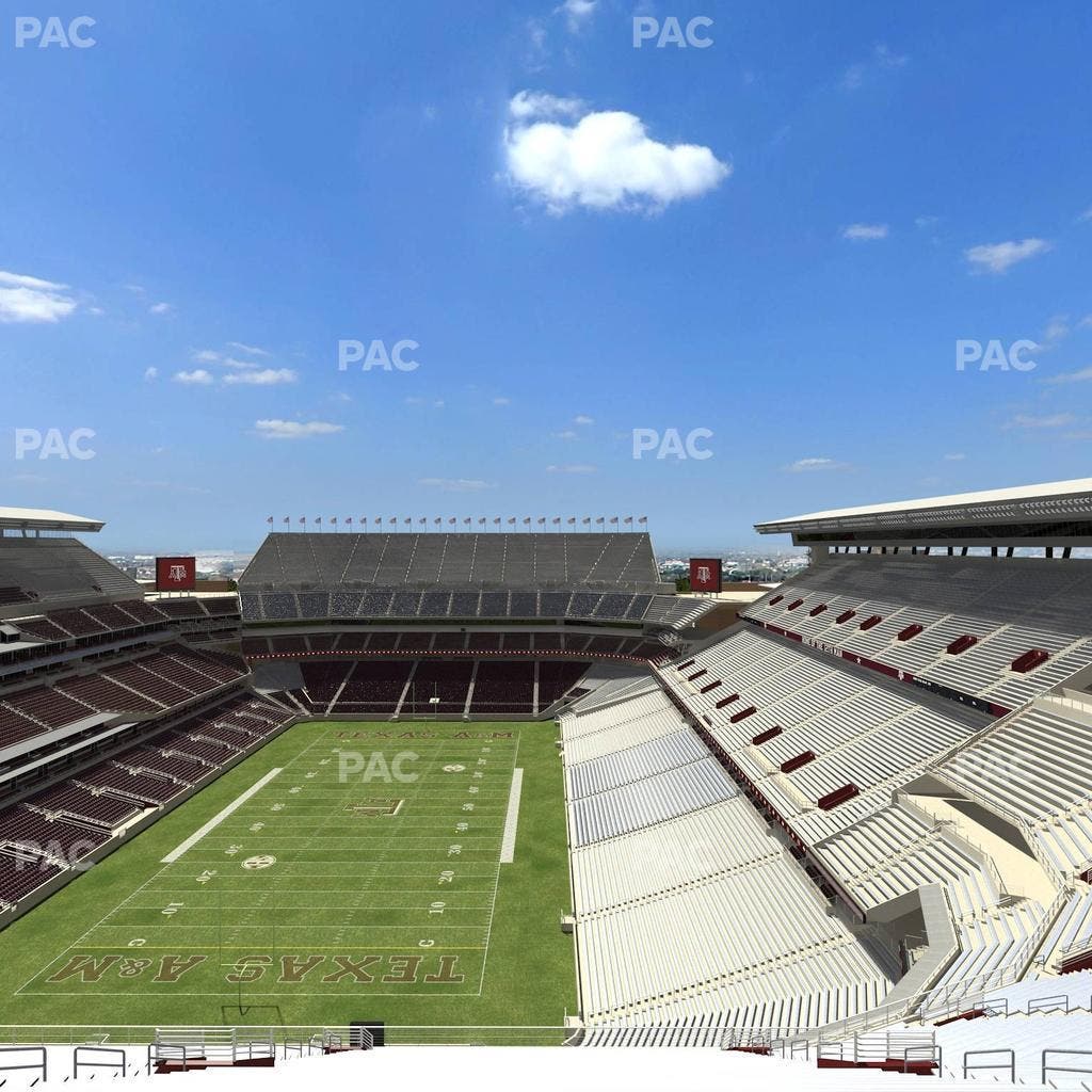 Kyle Field - Section 344 Seat View