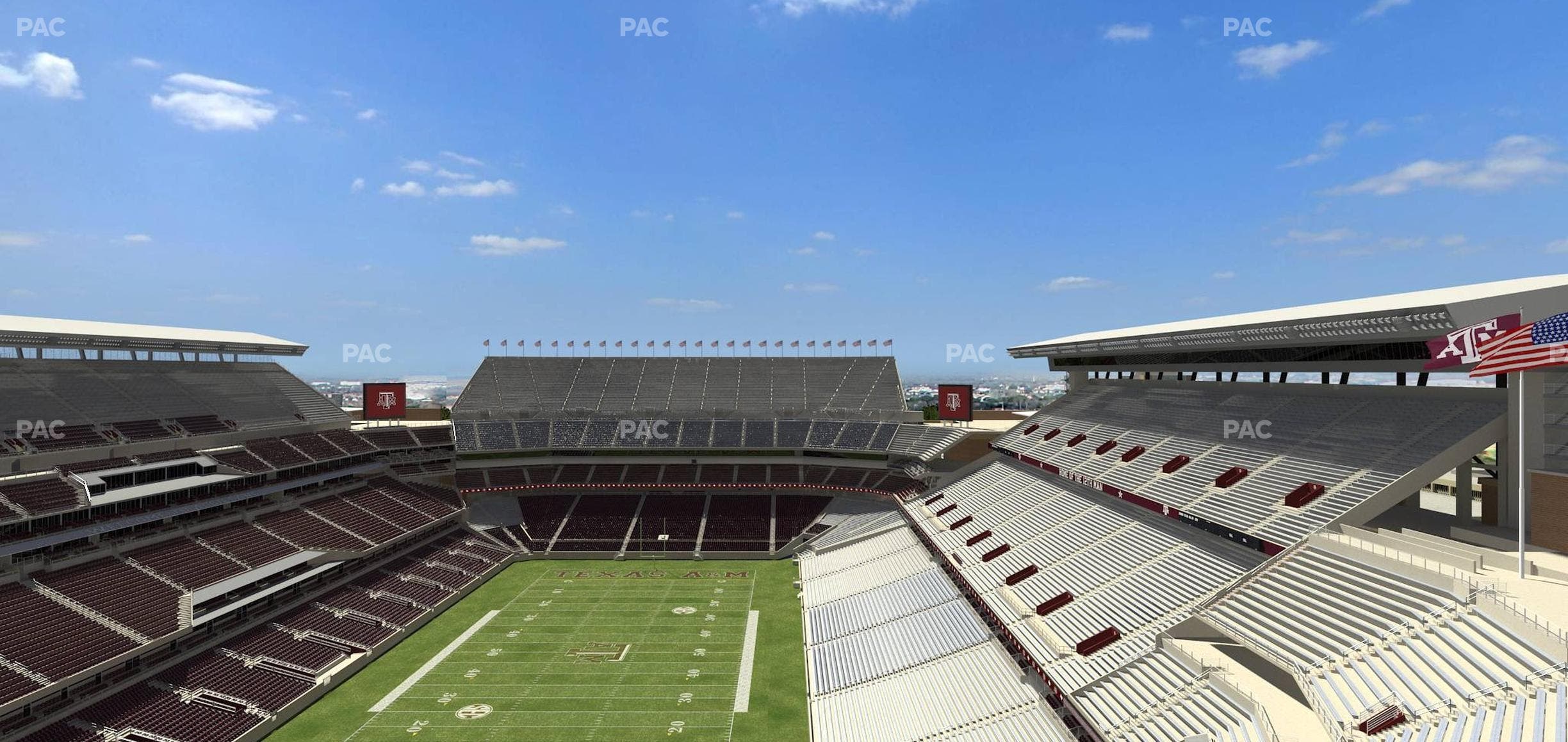Kyle Field - Section 344 Seat View