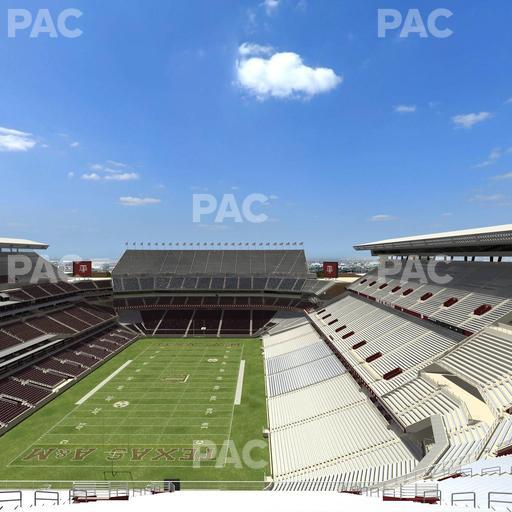 Kyle Field - Section 344 Seat View
