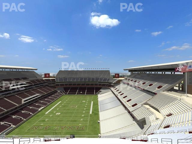 Kyle Field - Section 344 Seat View