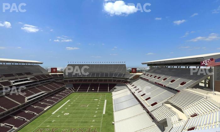Kyle Field - Section 344 Seat View
