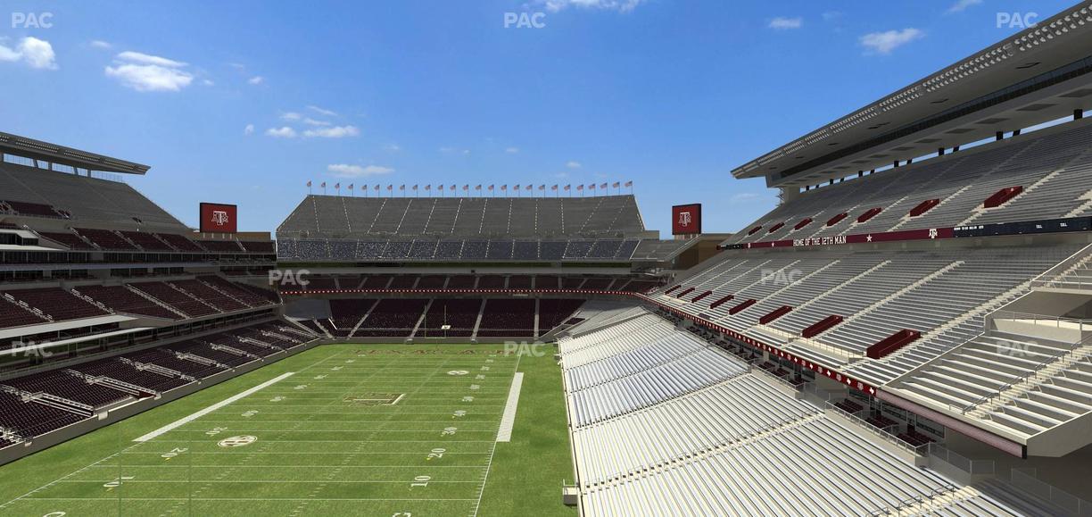 Kyle Field - Section 344 Seat View