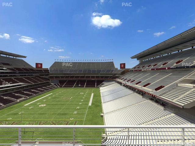 Kyle Field - Section 344 Seat View