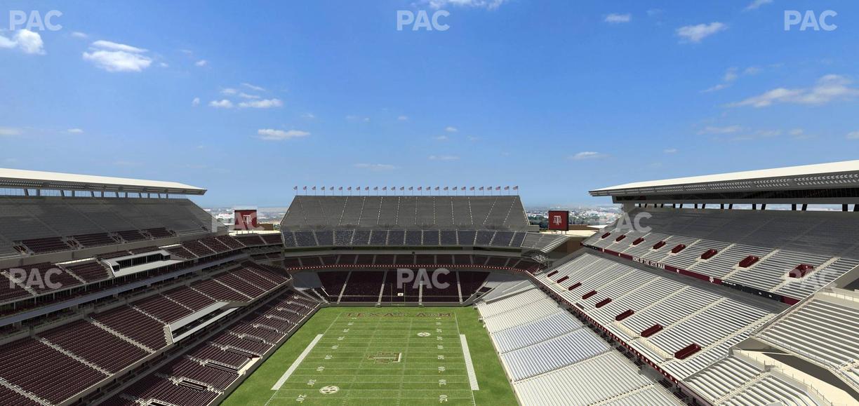 Kyle Field - Section 345 Seat View