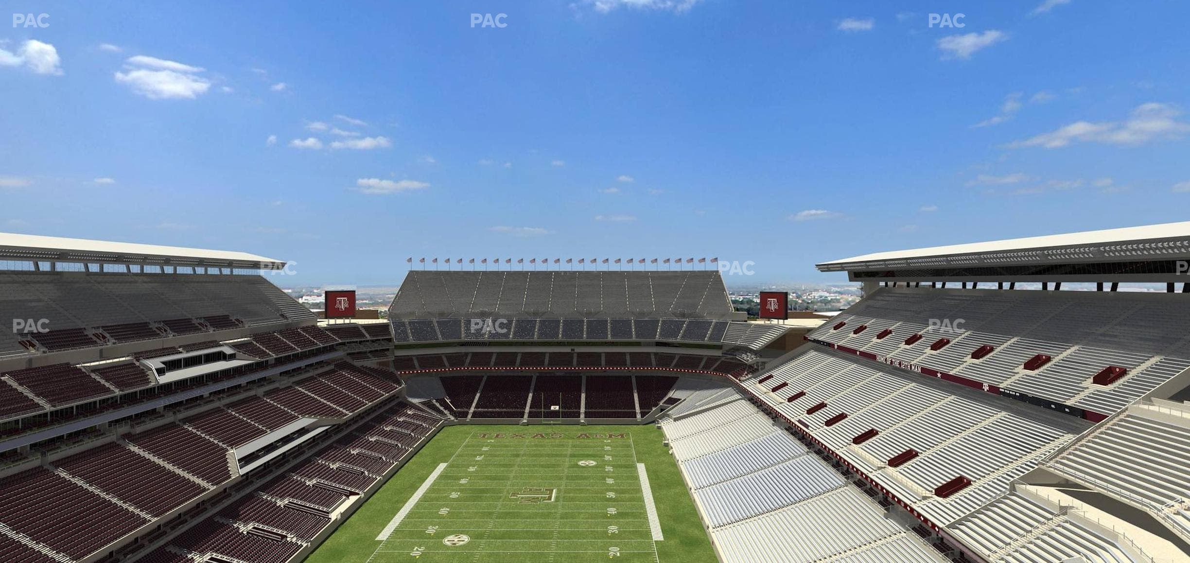 Kyle Field - Section 345 Seat View