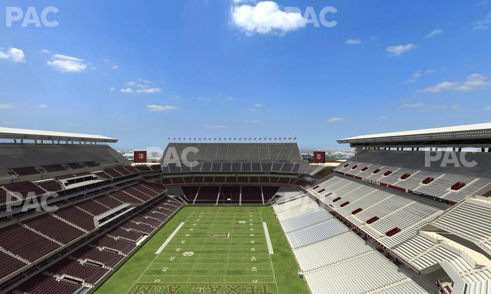 Kyle Field - Section 345 Seat View