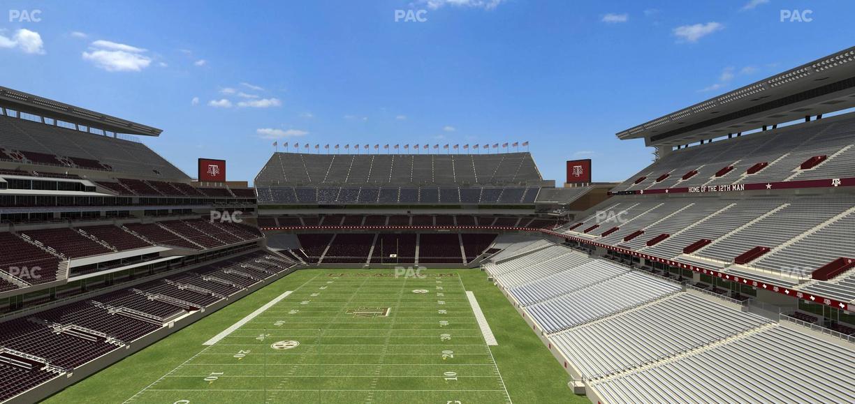 Kyle Field - Section 345 Seat View