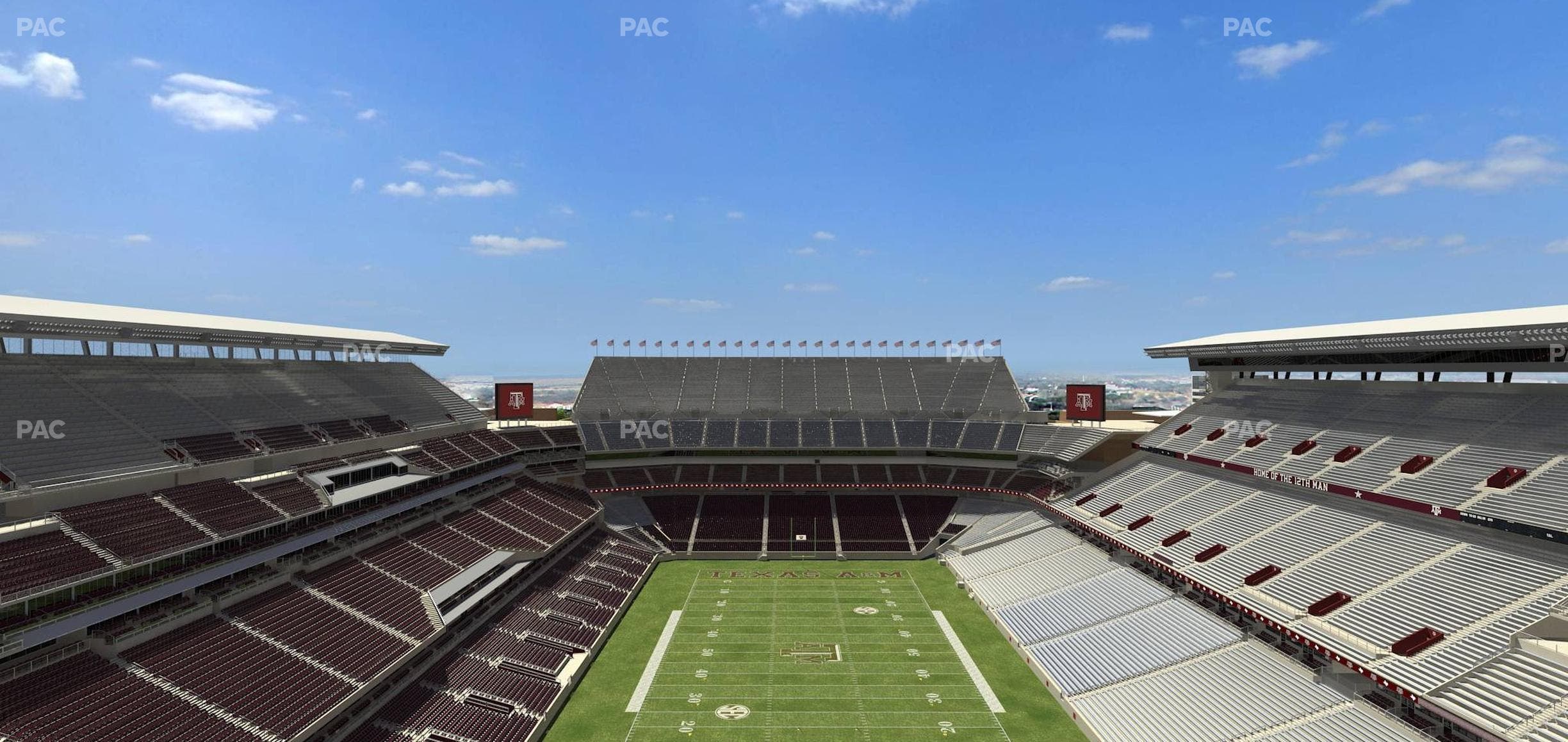 Kyle Field - Section 346 Seat View