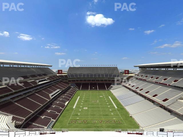 Kyle Field - Section 346 Seat View