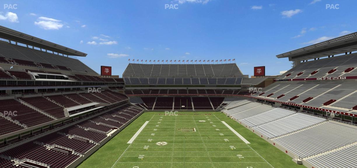 Kyle Field - Section 346 Seat View