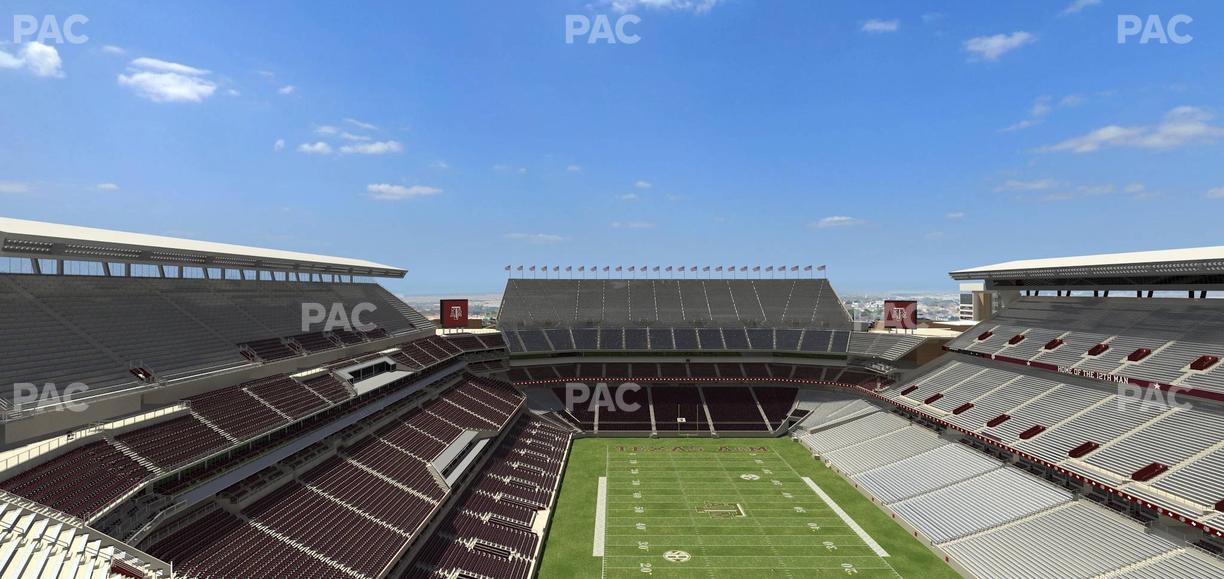 Kyle Field - Section 347 Seat View