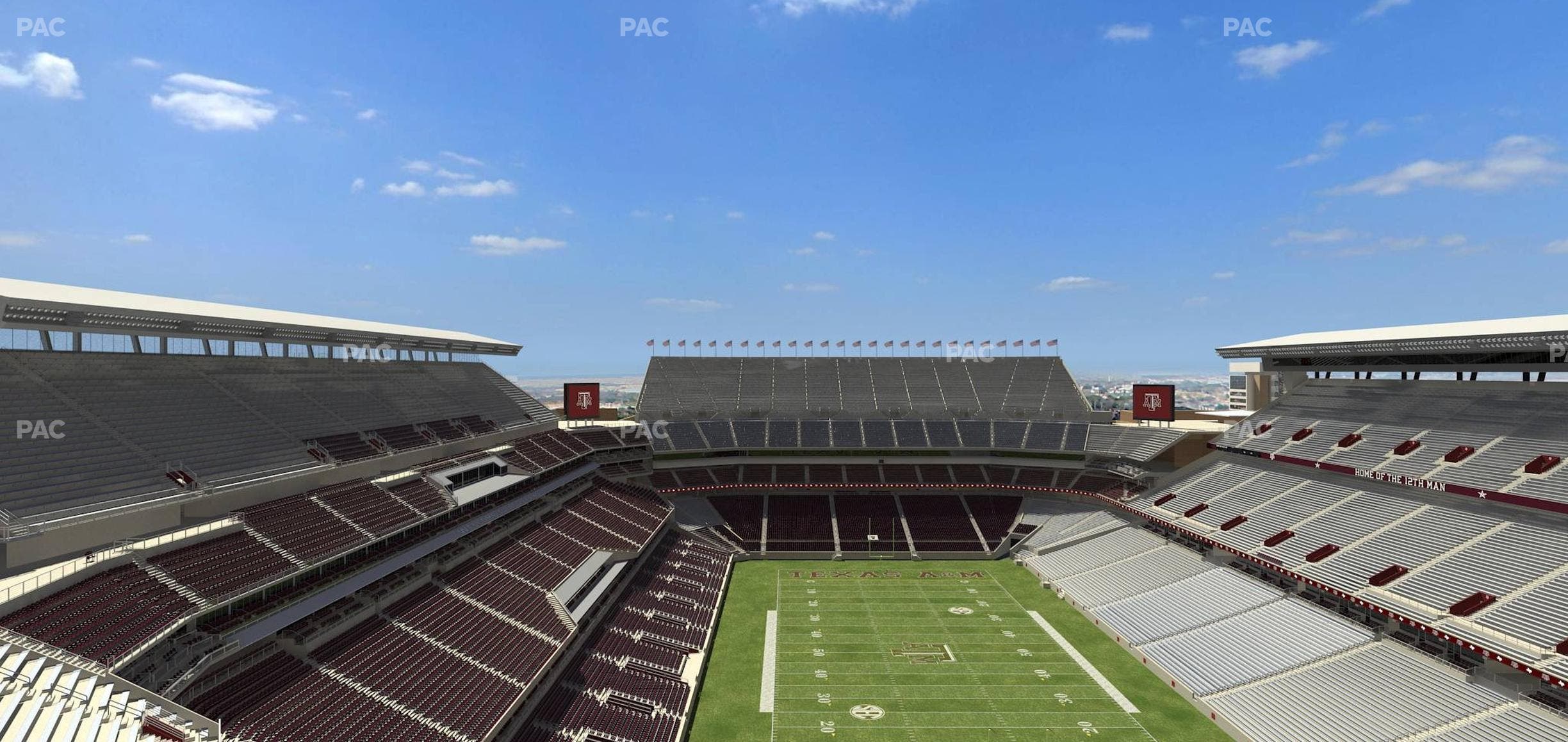 Kyle Field - Section 347 Seat View