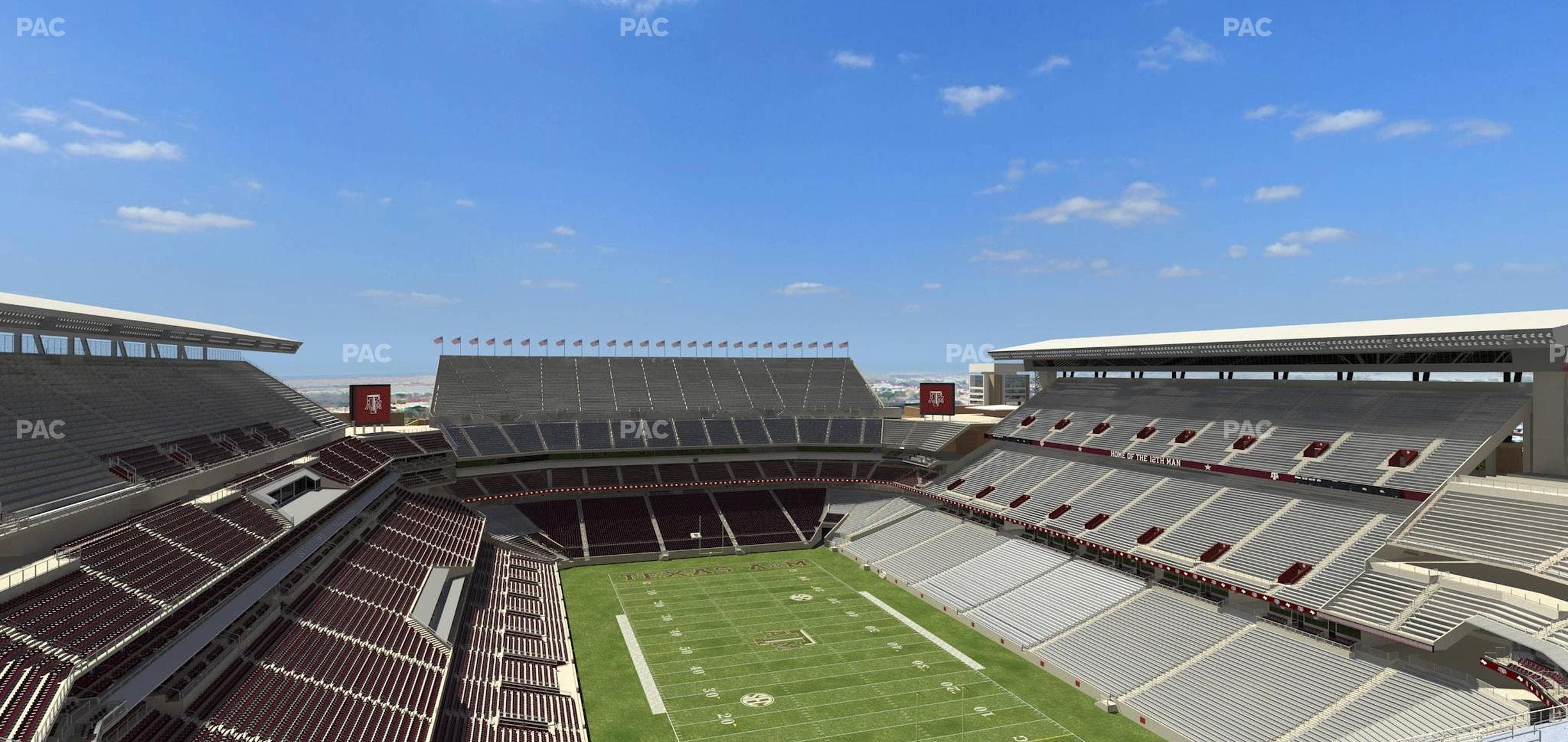 Kyle Field - Section 348 Seat View