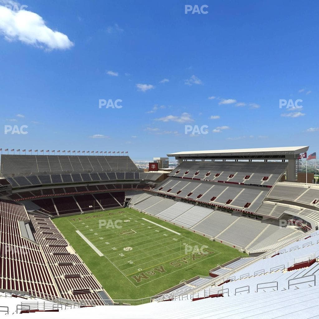 Kyle Field - Section 349 Seat View