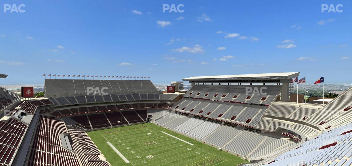Kyle Field - Section 349 Seat View