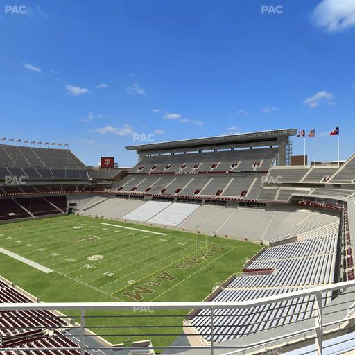 Kyle Field - Section 350 Seat View