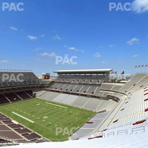 Kyle Field - Section 350 Seat View