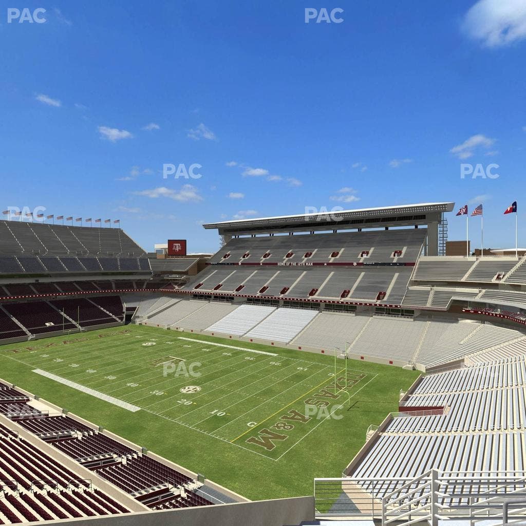 Kyle Field - Section 351 Seat View